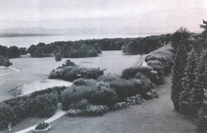 1934 Blick ueber den Golfplatz 